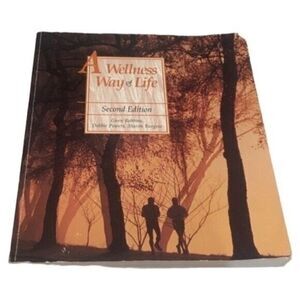 Vintage 1994 Wellness Book A wellness way of life by Robbins, Gwen